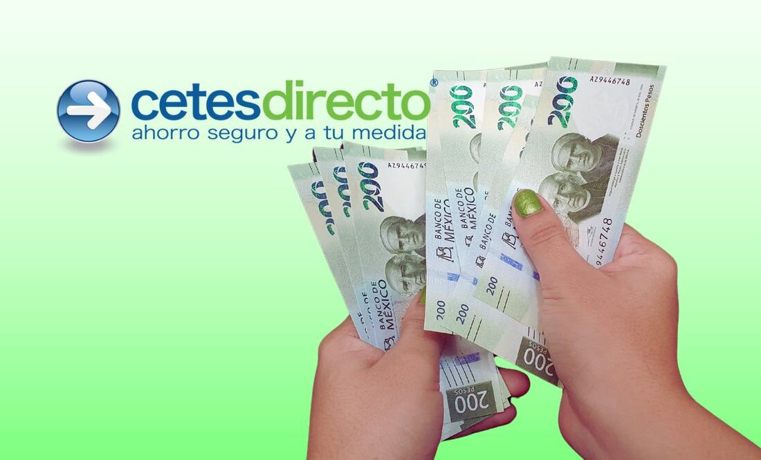 ¿Cuánto gano si invierto 5 mil pesos en CETES? (Foto: DeDinero)