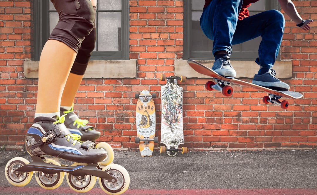 ¿Dónde practicas Skate, Roller, Longboard y BMX gratis en la CDMX? (Foto: DeDinero)