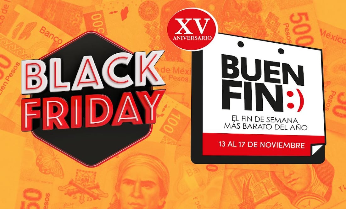 Black Friday y Buen Fin 2025: cuál ofrece mejores ofertas y qué opción te conviene más en México. (Foto: DeDinero)